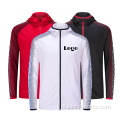 Lichtgewicht heren polyester pullover hoodie sportjack